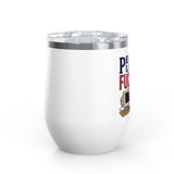 Funny Wine Tumbler, Office Humor Drinkware, Sarcastic Gift for Coworker, Work From Home Gift, Funny Coworker Gift, Sassy Wine Cup