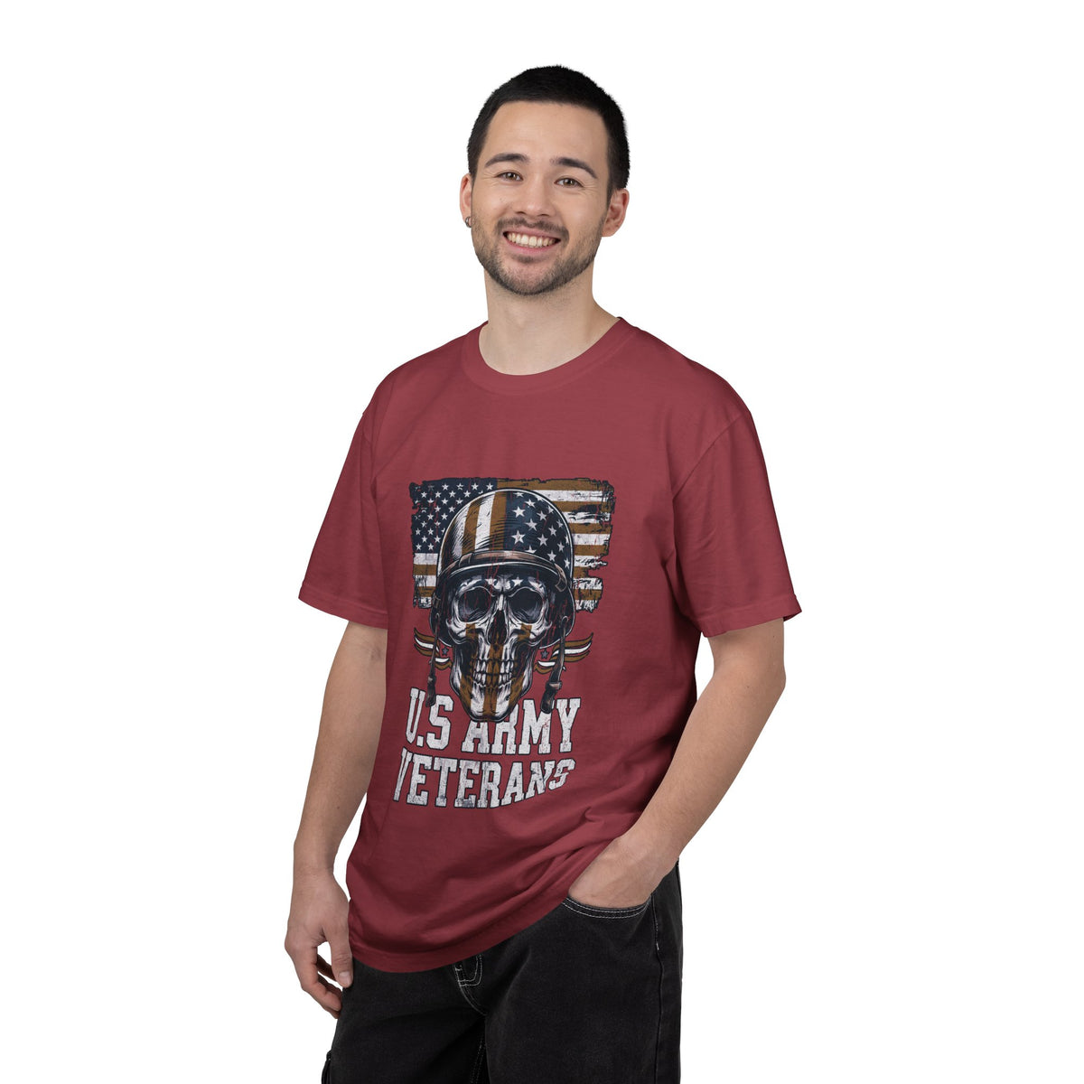 U.S. Army Veterans Shirt, Military Skull T Shirt, Patriotic American Flag Tee, Veteran Gift, Army Veteran Shirt, Veterans Day Gift