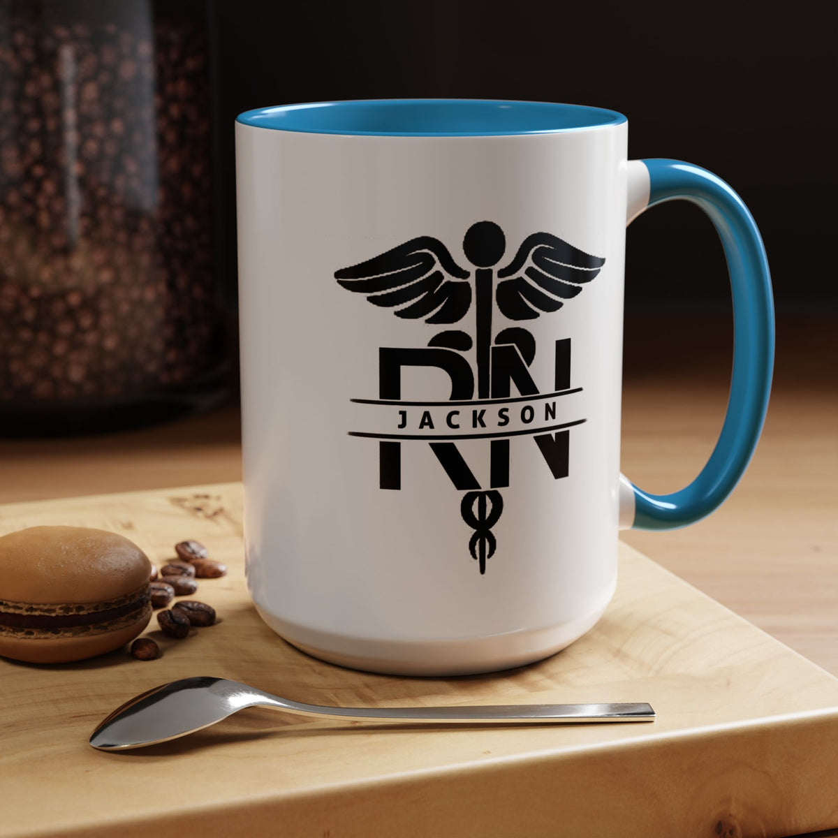 Personalized RN Mug, Custom Registered Nurse Coffee Mug, RN Name Gift, Nursing Graduation Gift, Nurse Appreciation Cup