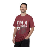 I'm a Veteran Not a Sucker or Loser Shirt, Bold Military T-Shirt, Patriotic Gift for Veteran, Veterans Day Tee, Retired Soldier Apparel
