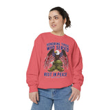 Honoring Those Who Served Sweatshirt, Military Memorial Crewneck, Fallen Soldier Tribute, Veteran Remembrance Gift, Patriotic Eagle Top
