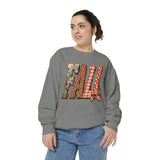 Patchwork Fall Sweatshirt, Floral Leopard Plaid Autumn Pullover, Coquette Bow Seasonal Gift for Women, Cozy Thanksgiving Outfit for Her