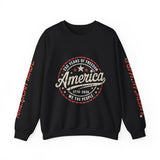 America 250 Sweatshirt, We The People Pullover, 1776 2026 USA Anniversary Top, Patriotic American Heritage Gift, Vintage Americana