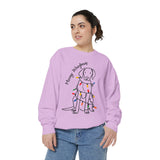 Merry Woofmas Dog Sweatshirt, Funny Christmas Puppy Crewneck, Holiday Lights Pet Lover Pullover, Cute Christmas Gift for Dog Mom or Dog Dad