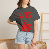 Comfort Colors Safety Third Shirt, Funny Blue Collar Worker Tee, Construction Humor Shirt, Tradesman Gift, Professional Amateur Graphic Tee