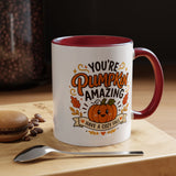 Youre Pumpkin Amazing Mug, Cute Fall Appreciation Coffee Cup, Cozy Autumn Gift for Friend, Teacher, Coworker or Pumpkin Lover