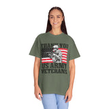 Thank You US Army Veterans Shirt, Patriotic Soldier T-Shirt, Military Appreciation Gift, American Flag Tee for Veterans Day or Retirement