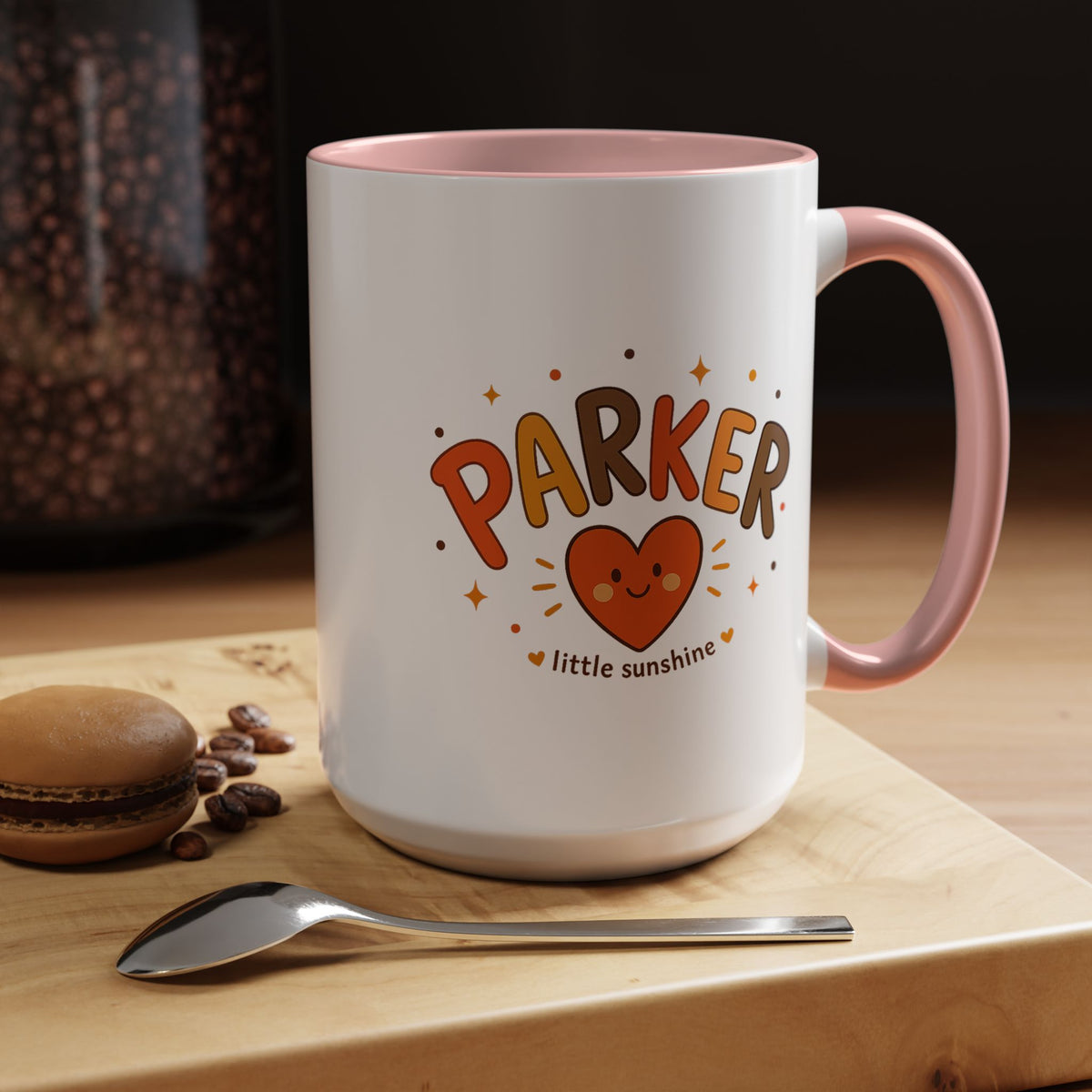 Personalized Family Name Mug, Custom Last Name Coffee Mug, Parker Little Sunshine Gift, Personalized Family Coffee Cup for Parents