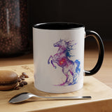 Galaxy Horse Mug, Cosmic Horse Coffee Mug, Horse Lover Gift, Celestial Horse Cup, Equestrian Mug, Fantasy Horse Art, Horse Mom Gift