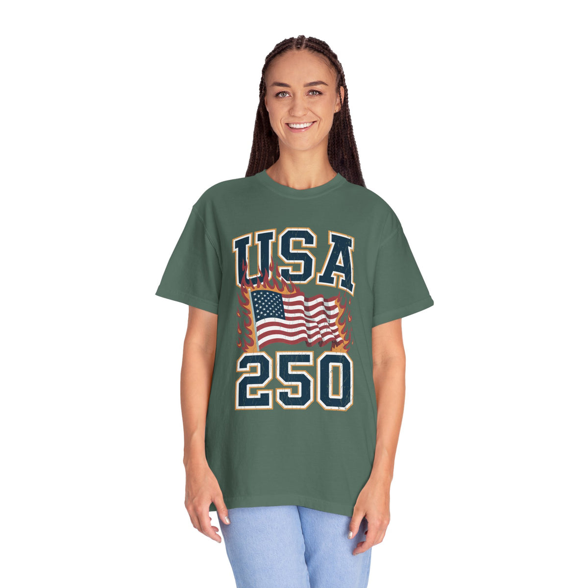 USA 250 Shirt, America 250th Anniversary T Shirt, Patriotic American Flag Tee, 1776 2026 Shirt, Fourth of July Gift, USA Birthday Tee