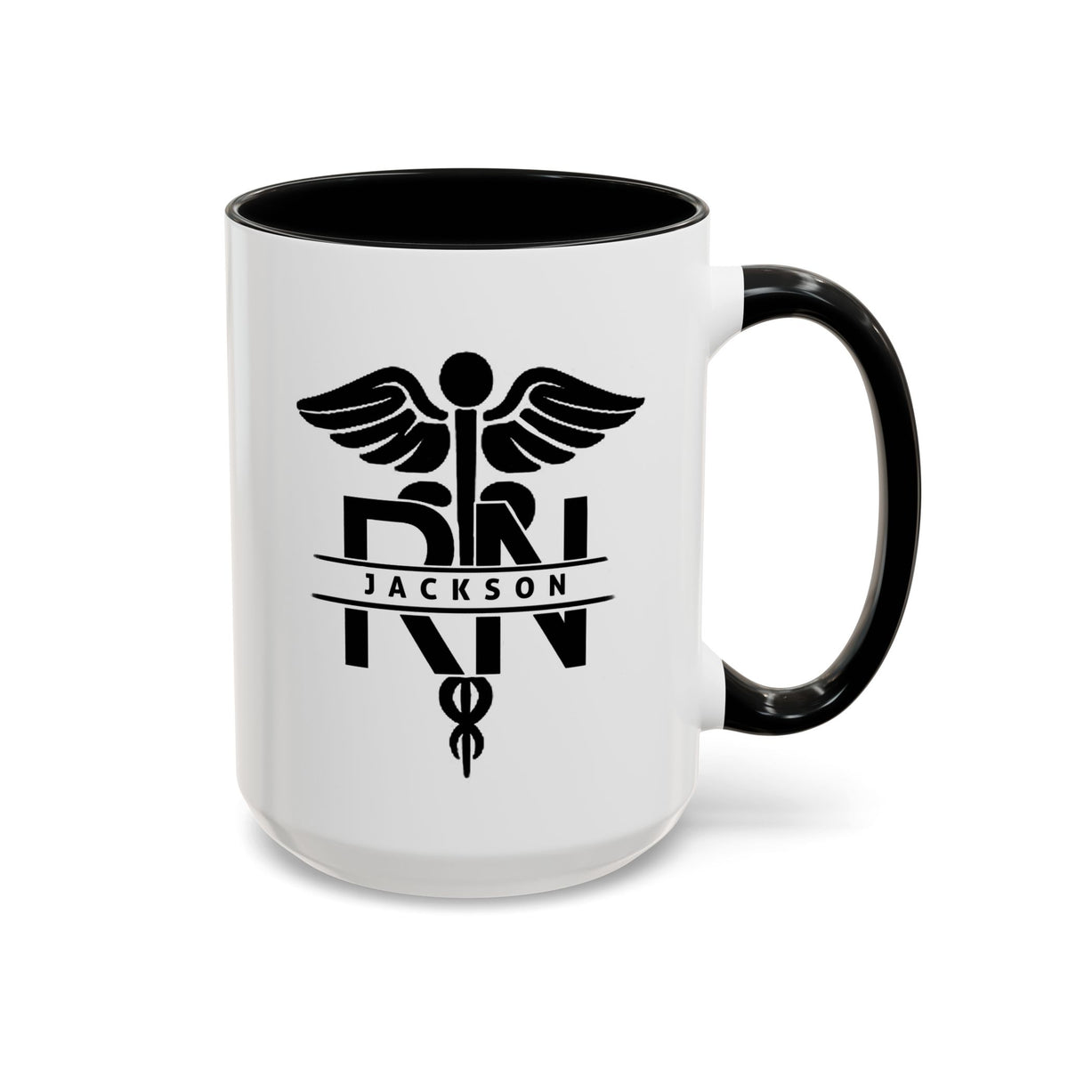 Personalized RN Mug, Custom Registered Nurse Coffee Mug, RN Name Gift, Nursing Graduation Gift, Nurse Appreciation Cup