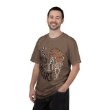 Leopard Graphic Comfort Colors Shirt, Wild At Heart Leopard Tee, Boho Animal Print Shirt, Safari Lover Gift for Women