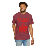 Comfort Colors Safety Third Shirt, Funny Blue Collar Worker Tee, Construction Humor Shirt, Tradesman Gift, Professional Amateur Graphic Tee