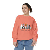 Just a Spooky Goose Sweatshirt, Funny Halloween Goose Crewneck, Cute Ghost Pumpkin Shirt, Animal Lover Gift, Cozy Spooky Season Fall Outfit