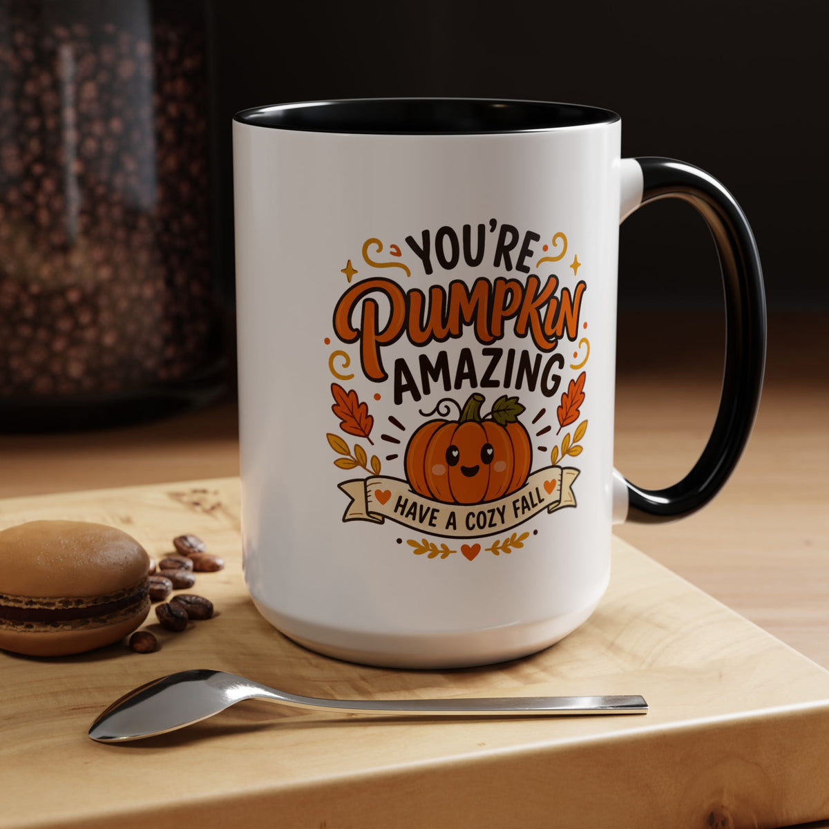 Youre Pumpkin Amazing Mug, Cute Fall Appreciation Coffee Cup, Cozy Autumn Gift for Friend, Teacher, Coworker or Pumpkin Lover