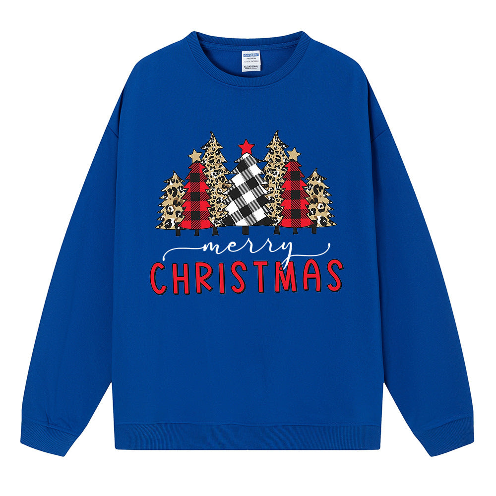 Christmas sweatshirt Christmas ladies loose fitting pullover