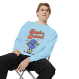 Back to School Earth Sweatshirt, Retro Globe Graphic Pullover, Teacher First Day Outfit, Student Gift, Classroom Crewneck, Educator Gift