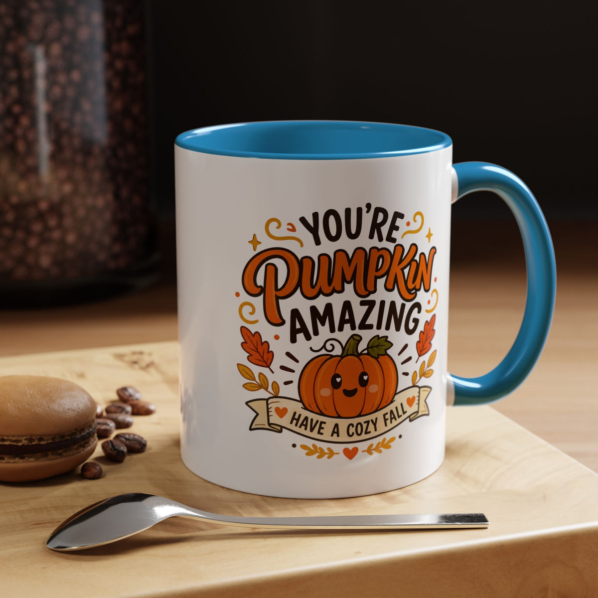 Youre Pumpkin Amazing Mug, Cute Fall Appreciation Coffee Cup, Cozy Autumn Gift for Friend, Teacher, Coworker or Pumpkin Lover