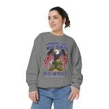 Honoring Those Who Served Sweatshirt, Military Memorial Crewneck, Fallen Soldier Tribute, Veteran Remembrance Gift, Patriotic Eagle Top