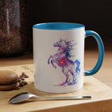Galaxy Horse Mug, Cosmic Horse Coffee Mug, Horse Lover Gift, Celestial Horse Cup, Equestrian Mug, Fantasy Horse Art, Horse Mom Gift
