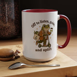 School Counselor Coffee Mug, Frog Counselor Gift, Mental Health Professional Mug, Therapist Gift, Counselor Appreciation Cup