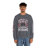 Freedom Isn't Free Veterans Sweatshirt, Military Service Crewneck, American Flag Veteran Pullover, Veteran Gift, Memorial Day Outfit