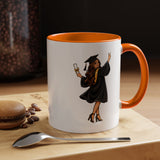 College Graduation Mug for Her, Female Graduate Coffee Cup, Congratulations Gift for Daughter, Sister or Best Friend, Senior Keepsake