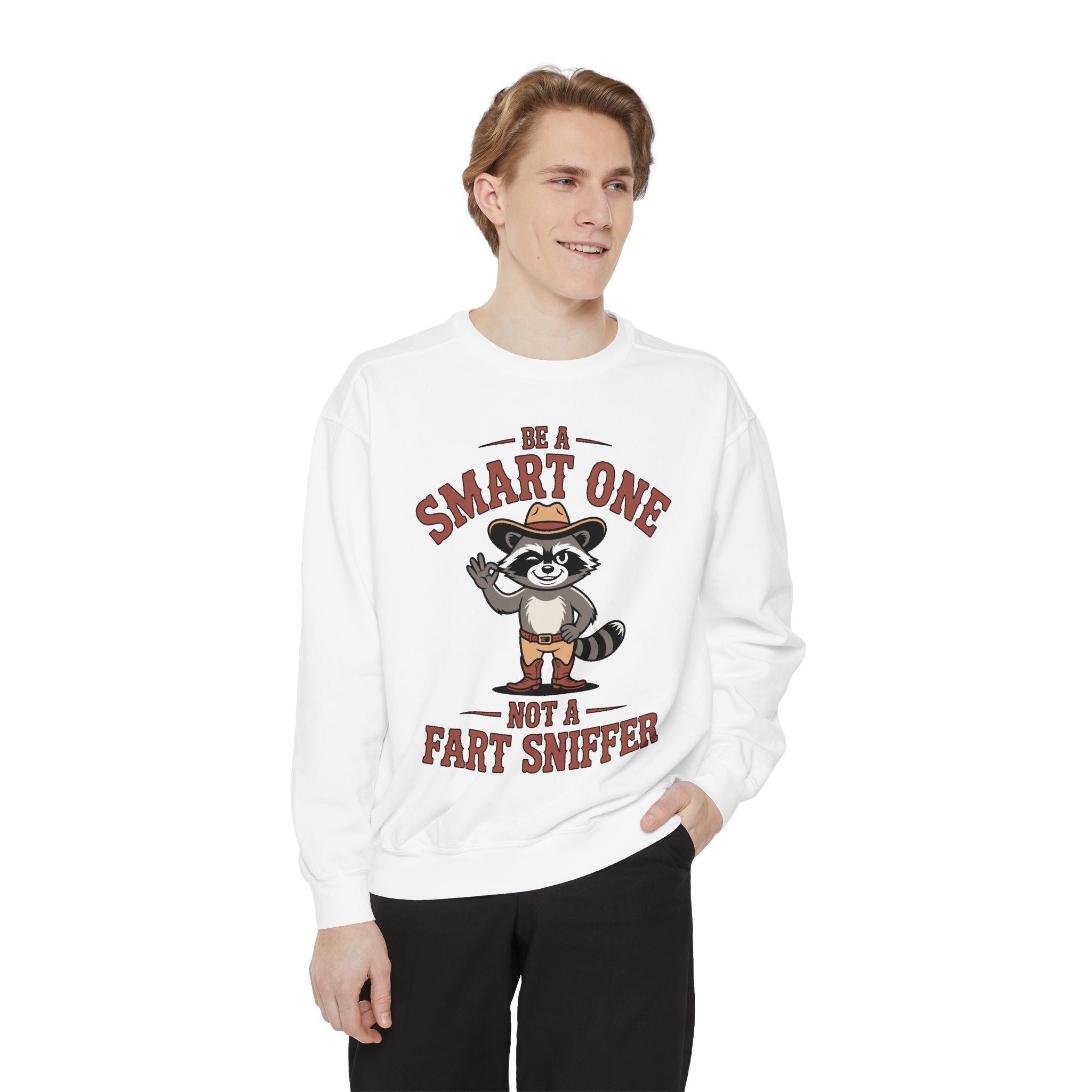 Funny Smart One Sweatshirt, Be A Smart One Not A Fart Sniffer Crewneck, Sarcastic Humor Sweatshirt, Funny Gift Idea