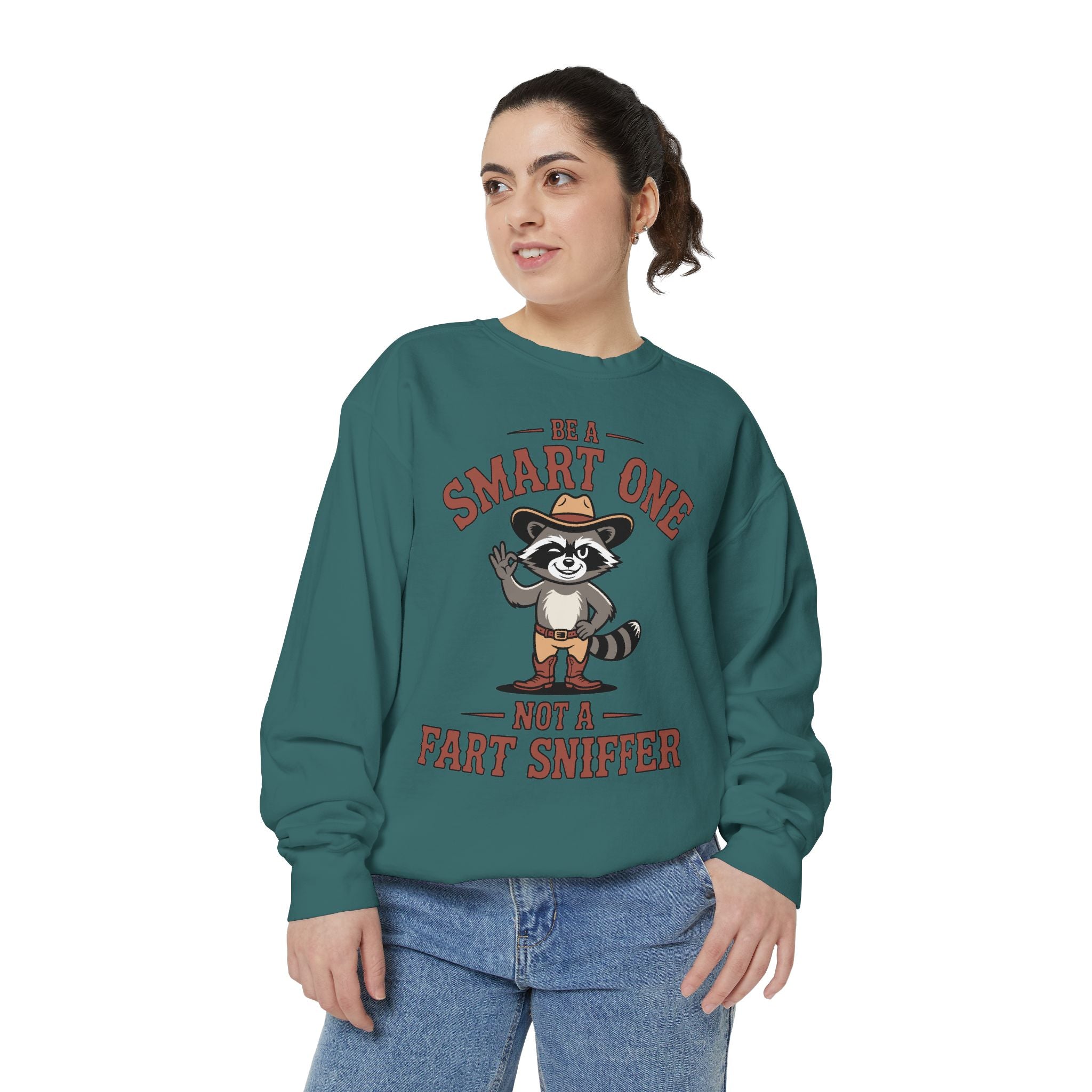 Funny Smart One Sweatshirt, Be A Smart One Not A Fart Sniffer Crewneck, Sarcastic Humor Sweatshirt, Funny Gift Idea
