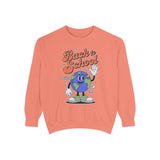 Back to School Earth Sweatshirt, Retro Globe Graphic Pullover, Teacher First Day Outfit, Student Gift, Classroom Crewneck, Educator Gift