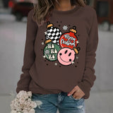 Sweatshirt Christmas themed print