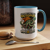Funny Octopus Coffee Mug, Sometimes I Wish I Was an Octopus Mug, Sarcastic Office Humor Cup, Coworker Gift, Funny Boss Gift, Coffee Lover