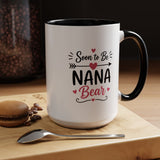 Soon to Be Nana Mug, Pregnancy Announcement Coffee Cup, New Grandma Gift from Daughter, Baby Reveal Keepsake for Mothers Day or Birthday