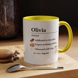 Personalized Definition Mug, Custom Name Coffee Mug for Women, Dog Lover Gift, Personalized Best Friend Mug, Unique Birthday Cup