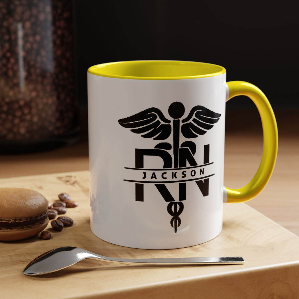 Personalized RN Mug, Custom Registered Nurse Coffee Mug, RN Name Gift, Nursing Graduation Gift, Nurse Appreciation Cup