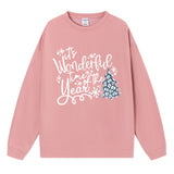 Christmas ladies hoodie Christmas tree