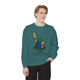Academically Unstoppable Frog Sweatshirt, Funny Teacher Shirt, Book Lover Gift for Educator, Back to School Outfit, Classroom Crewneck
