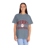 Merry Christmas Santa Shirt, Vintage Holiday T-Shirt, Festive Christmas Party Tee, Retro Santa Claus Gift for Family Photos, Men or Women
