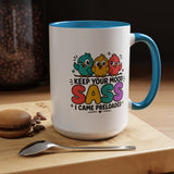 Funny Sassy Bird Coffee Mug, Keep Your Mood Sass Preloaded Mug, Cute Bird Lover Gift, Sarcastic Coffee Cup, Funny Best Friend Mug