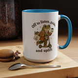 School Counselor Coffee Mug, Frog Counselor Gift, Mental Health Professional Mug, Therapist Gift, Counselor Appreciation Cup