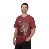Leopard Graphic Comfort Colors Shirt, Wild At Heart Leopard Tee, Boho Animal Print Shirt, Safari Lover Gift for Women