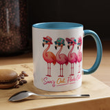 Funny Flamingo Coffee Mug, Sun's Out Flocks Out Mug, Pink Flamingo Summer Cup, Beach Lover Gift, Tropical Vacation Coffee Mug