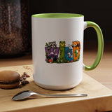 Wild Animal Mug, Colorful Nature Coffee Cup, Cute Wildlife Lover Gift for Kids, Zoo Teacher Classroom Drinkware, Birthday Present for Kids