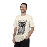 National Parks Gothic Comfort Colors Shirt, Protect Our National Parks Graphic Tee, Cryptid Nature Lover Shirt, Spooky Outdoor Apparel
