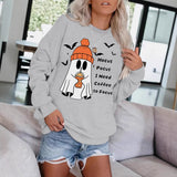 Round necked hoodie ghost Halloween