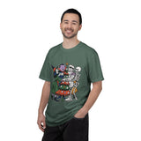 Spooky Christmas Shirt, Halloween Holiday Mashup T-Shirt, Witch Vampire Mummy and Skeleton Tree Tee, Gothic Christmas Gift for Horror Fan