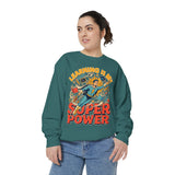 Teacher Comfort Colors Sweatshirt, Learning Is My Superpower Shirt, Elementary Teacher Gift, Classroom Sweatshirt for Educators