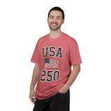 USA 250 Shirt, America 250th Anniversary T Shirt, Patriotic American Flag Tee, 1776 2026 Shirt, Fourth of July Gift, USA Birthday Tee