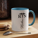 Personalized RN Coffee Mug, Registered Nurse Gift, Custom Nurse Name Mug, Nursing School Graduation Gift, RN Appreciation Cup