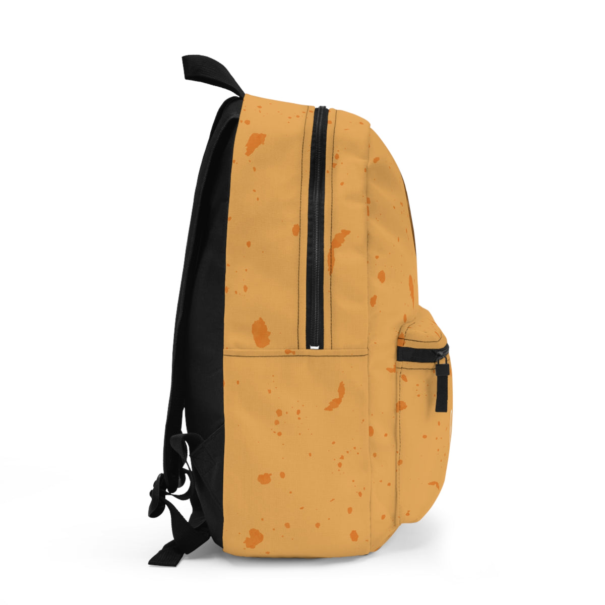 Personalized Lion Kids Backpack, Custom Name Safari School Bag, Mustard Yellow Animal Book Bag, Back to School Gift for Boys